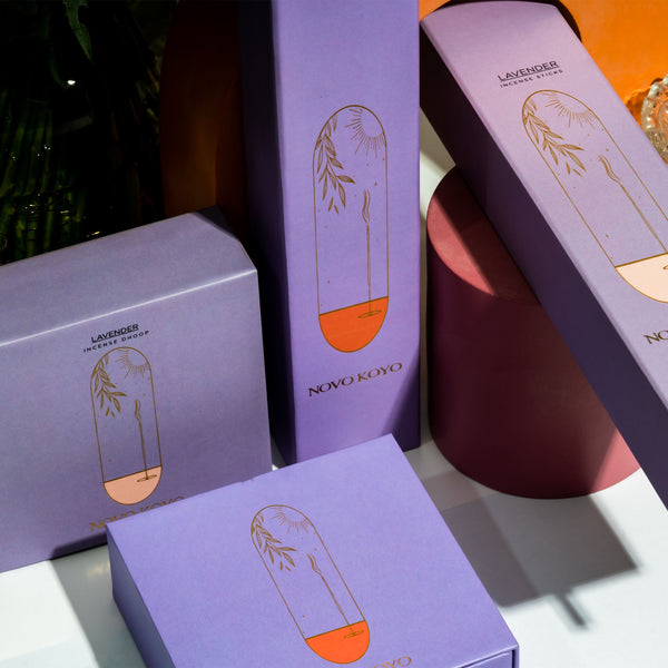 Lavender Incense Sticks / Dhoops Novo Koyo