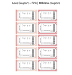 Love Coupons | Set of 2