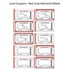 Love Coupons | Set of 2