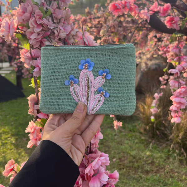 Cactus -Oh- Cactus Wristlet - The Style Salad