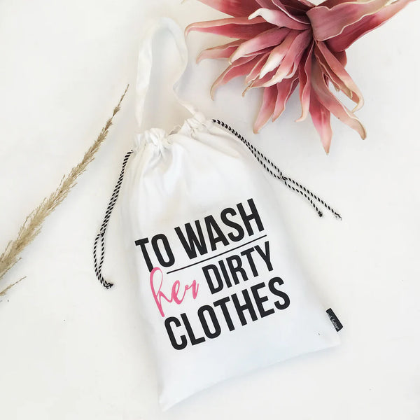 Mini Laundry Bags - His & Hers