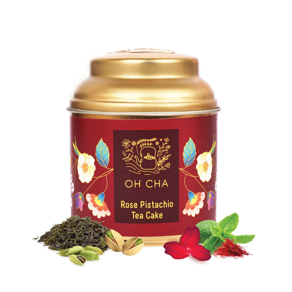 Rose Pistachio Tea Oh Cha
