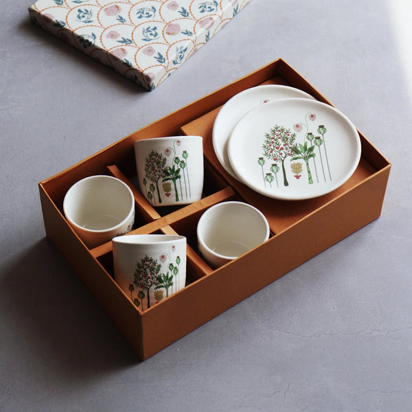 ceramic cups gift box