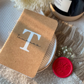 Kraft Book A6 Personalized