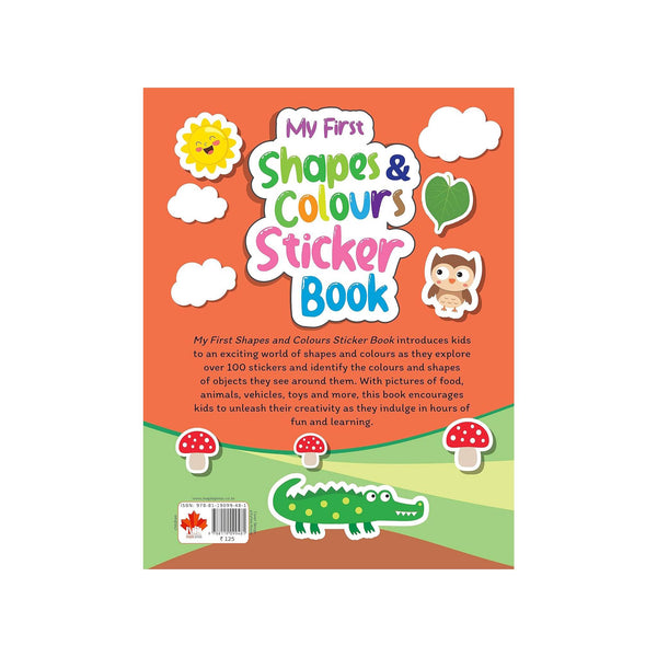 Shop sticker book for kids 