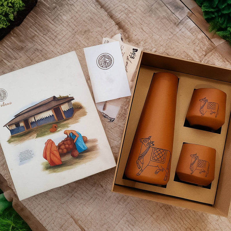 Kapila Bottle & Glass Set