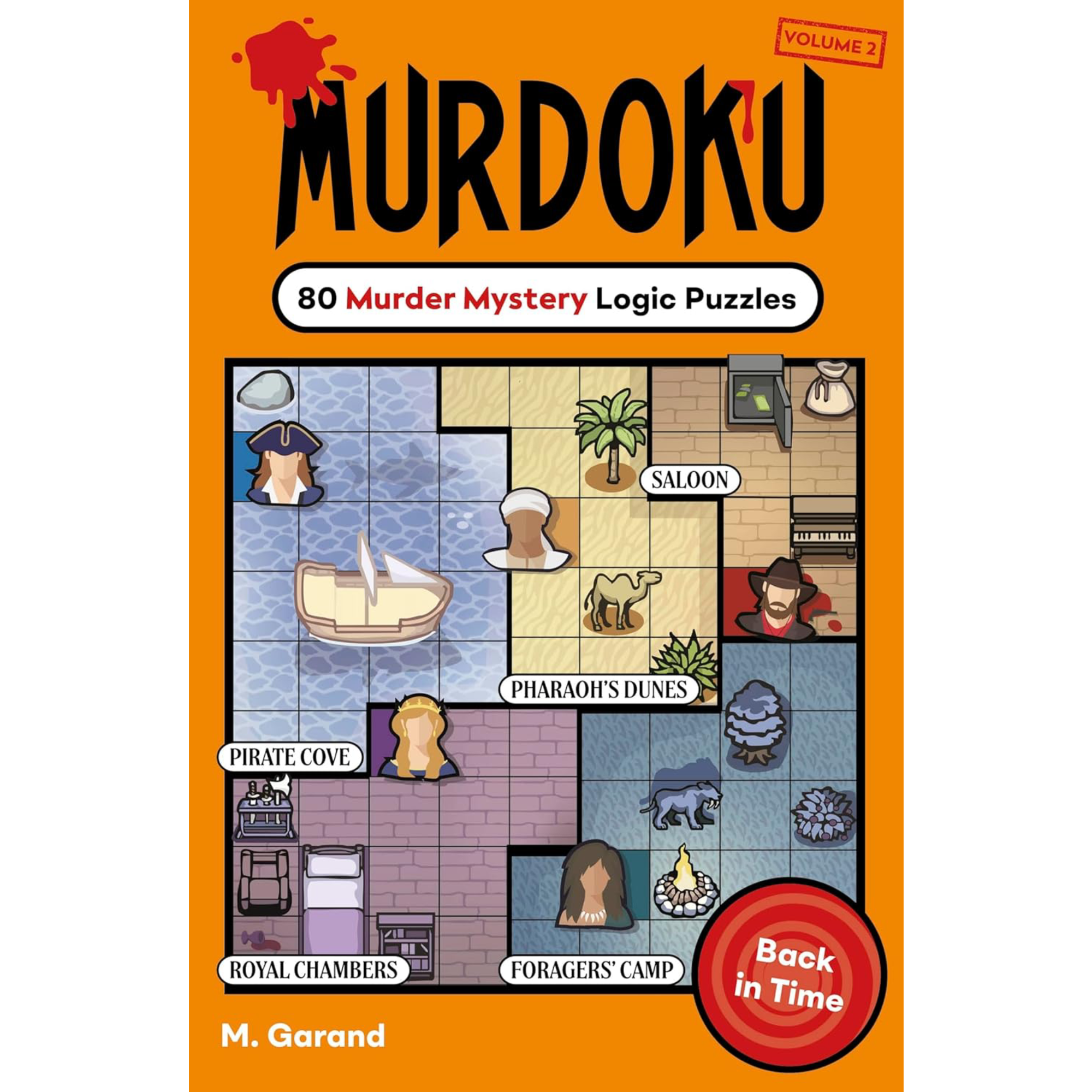 Murdoku: Murder Mystery Logic Puzzles – Volume II