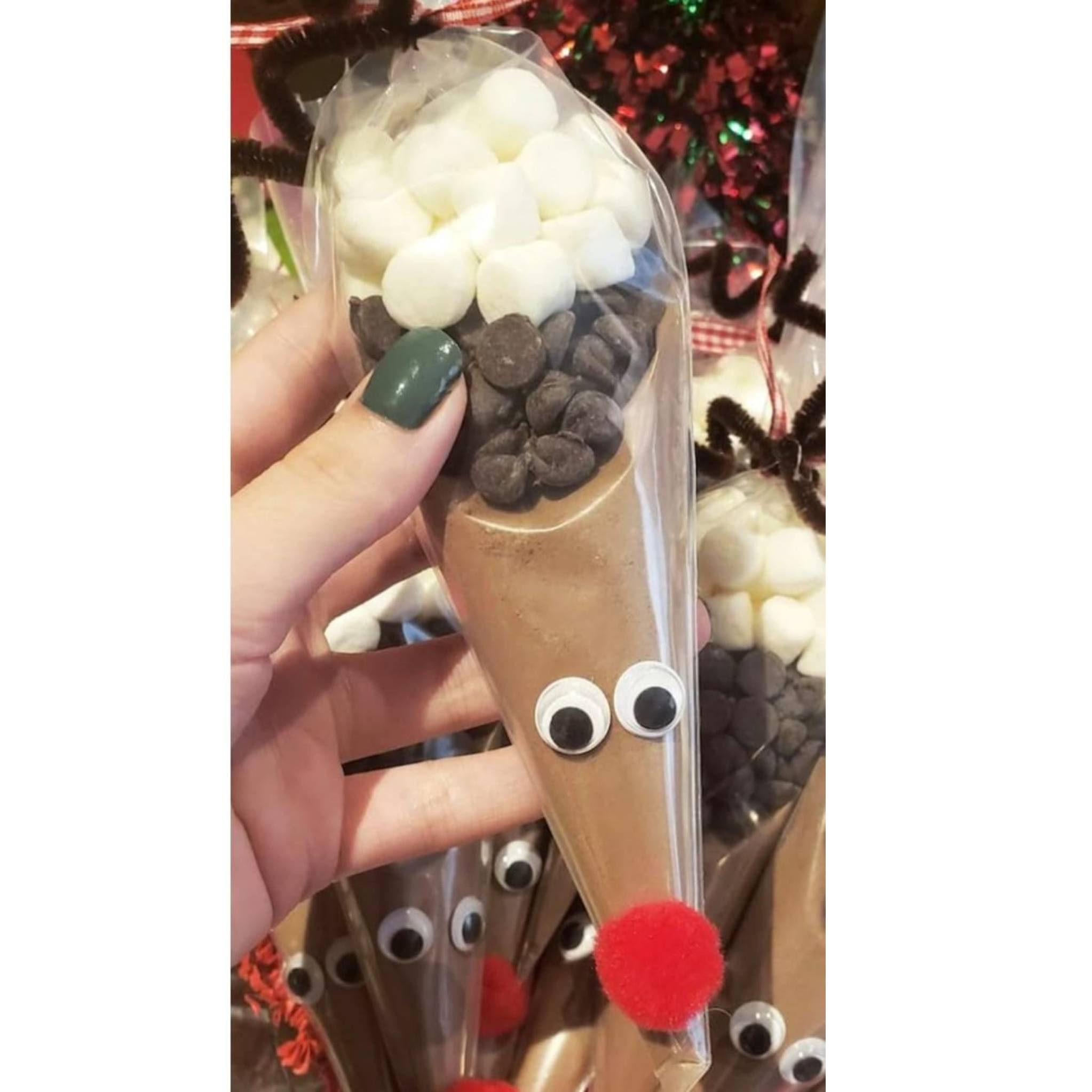 Reindeer Cone Hot Chocolate | 120 Grams