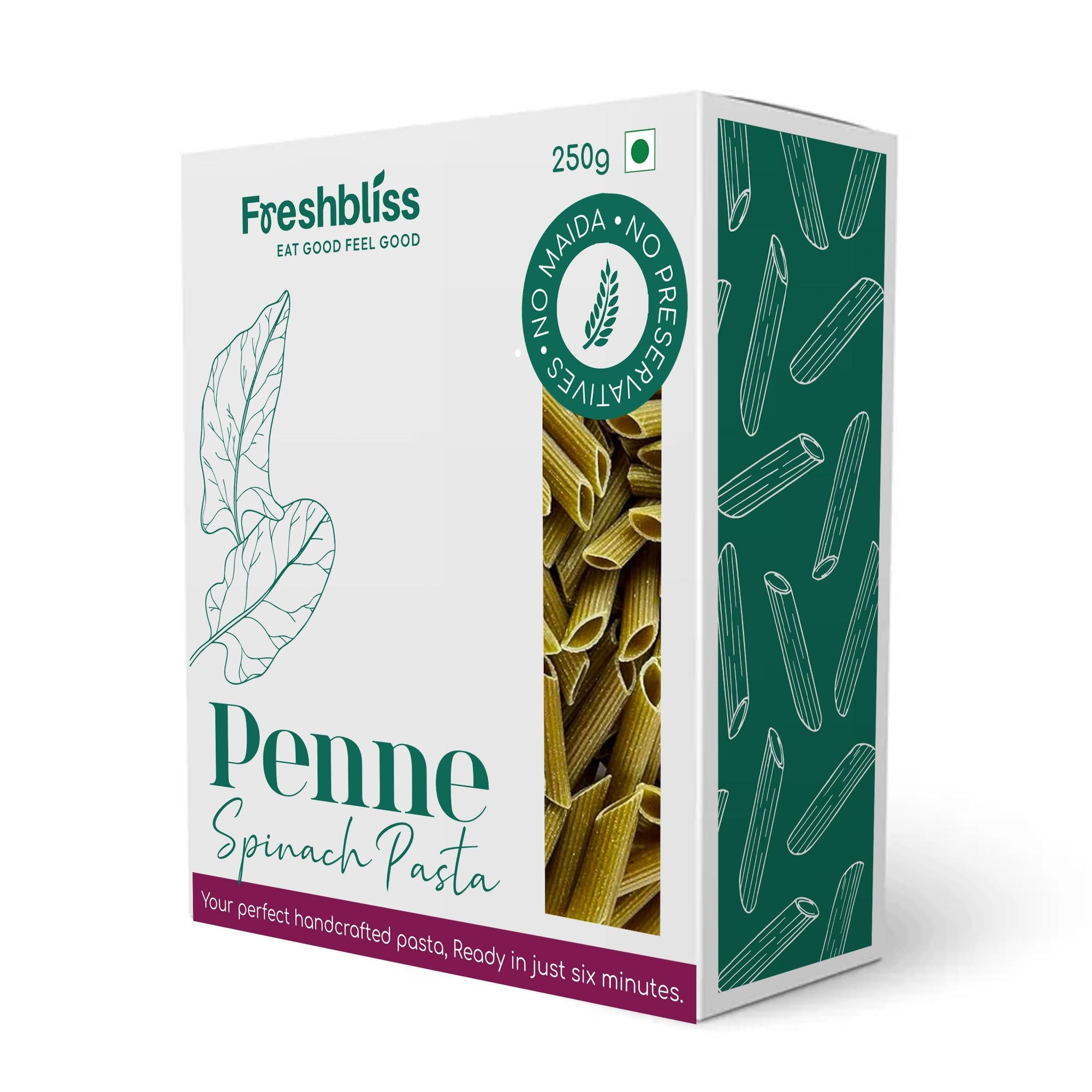 Spinach Penne Pasta