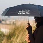 3 Fold Umbrella with Zipper Case Personalized