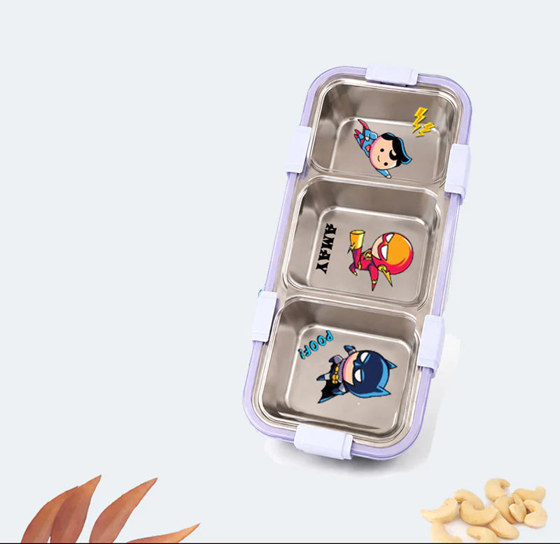 Bento Box 3 Slot  Personalised