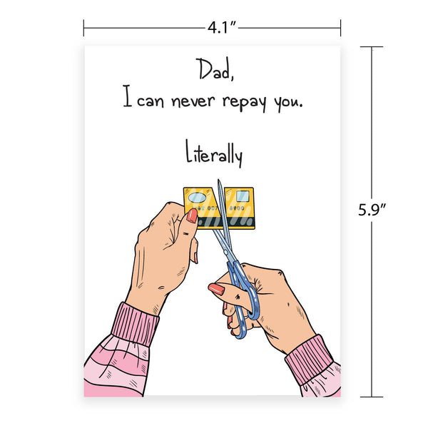 Greeting Card For Dad