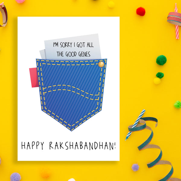 Greeting Card For Rakshabandhan - The Style Salad