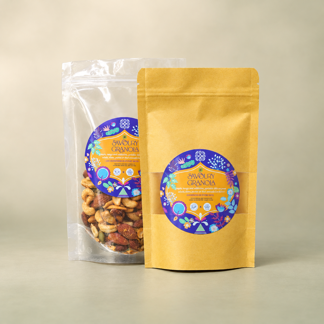 Savoury Granola – Spicy & Tangy Topping