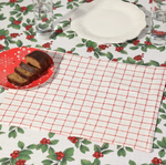 Cottage Grid Placemat | Set of 4