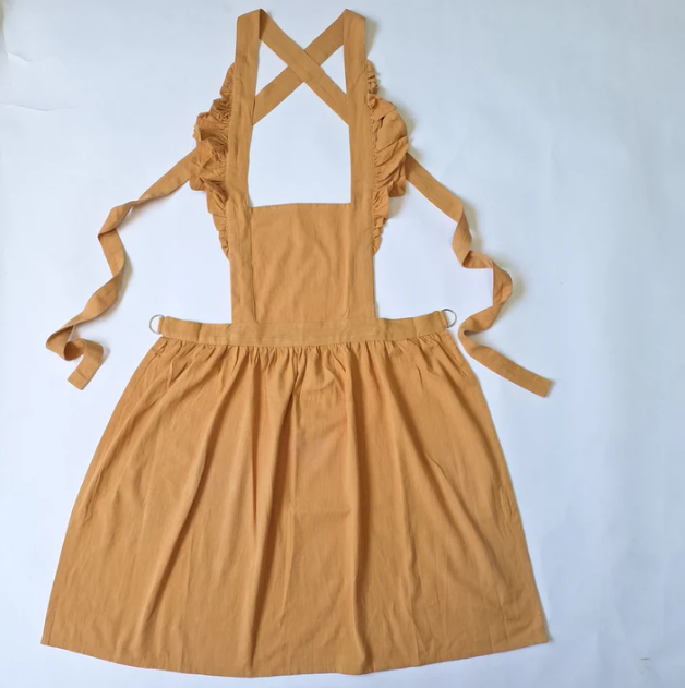 Anna Adult Apron | Mustard
