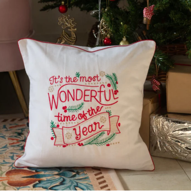 Wonderful Time Of The Year Cushion Cover