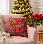 Stay Cosy Plaid Cushion Cover