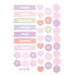 A5 Decorative Stickers for Journals, Planners & Laptops