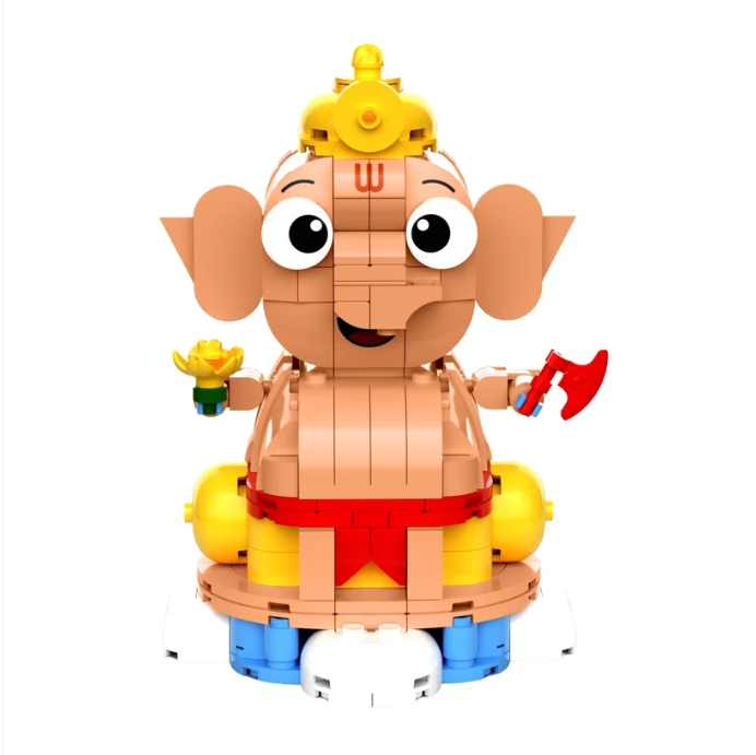Baby Ganesha Building Blocks Set