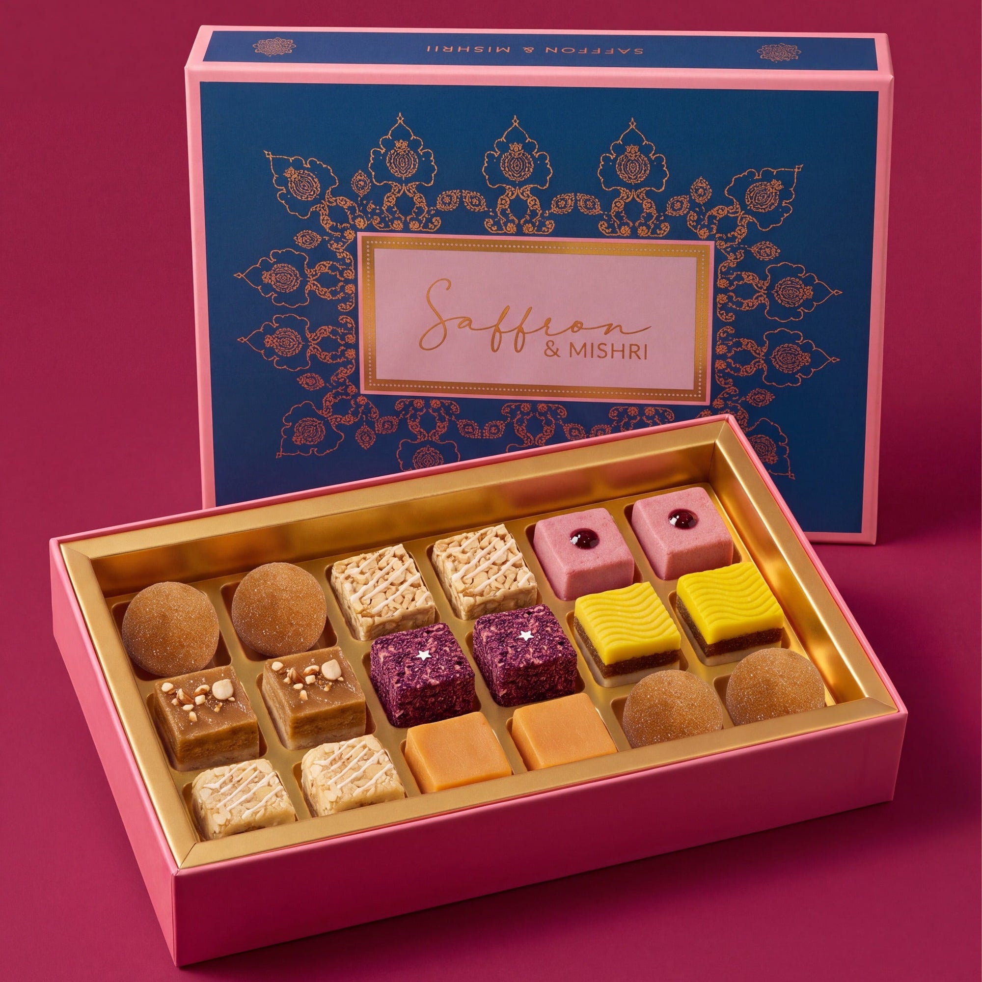 Signature Mithai 18 PC Box | Assorted Premium Indian Sweets