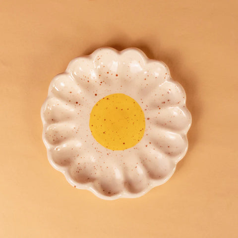 Daisy Dessert Plate