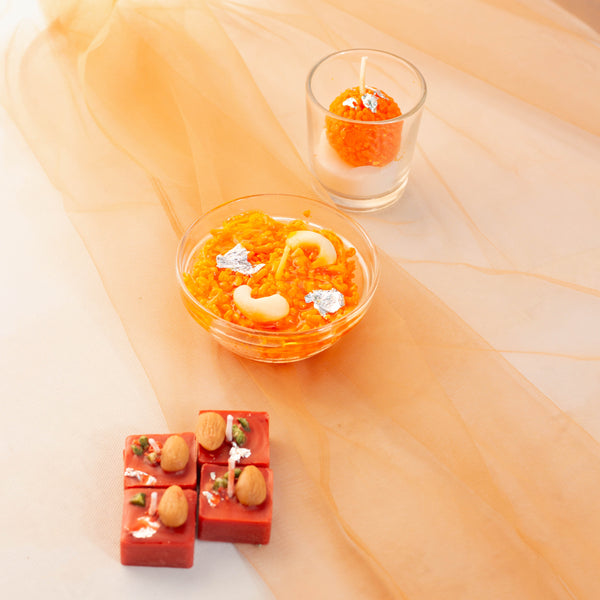 Mithai-Inspired Candles Aachi Candles