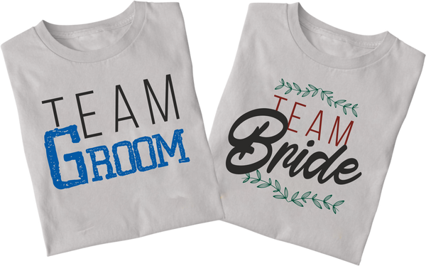 Team Bride Groom T-shirt