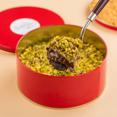 Pista Kunafa Tin Cake