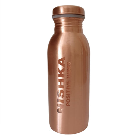 Personalised Copper Water Bottle - The Style Salad