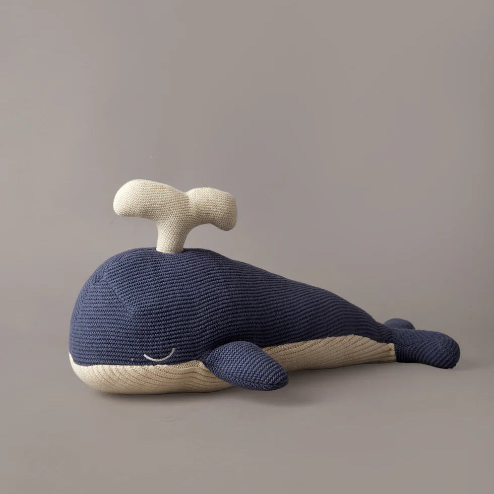Whale Fish Knitted Stuffed Toy