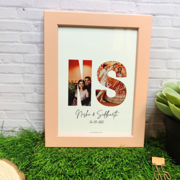 Save The Date Frame Personalised