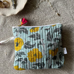 Phool Quilted Pouch