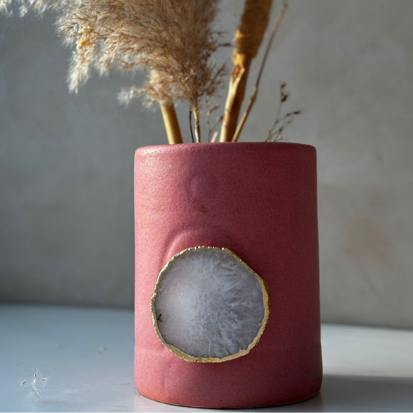 Oasis Agate Planter Gemtherapy