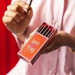 Valentine's Chocolate Pretzel Matchsticks