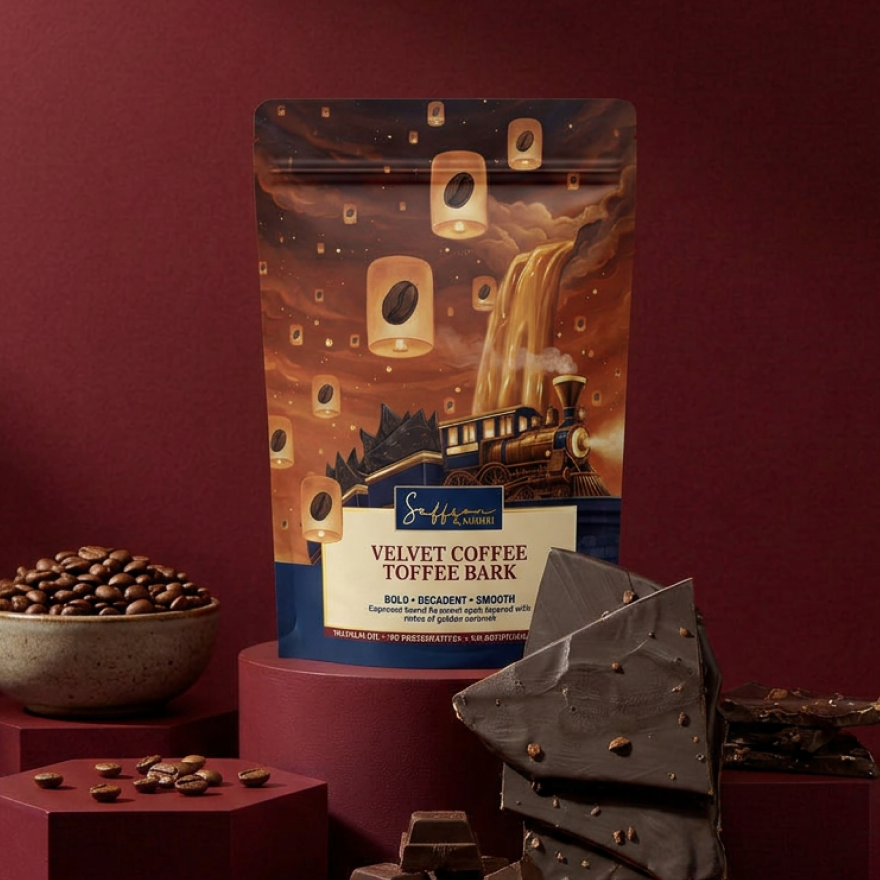 Velvet Coffee Toffee Bar