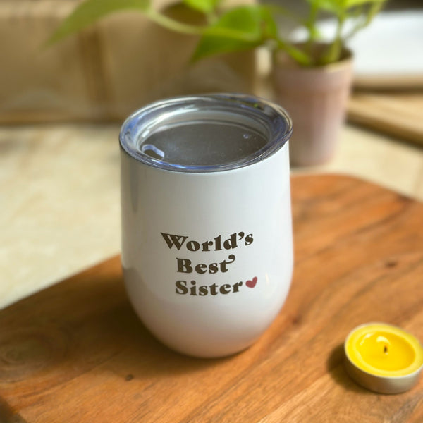 World's Best Sister Travel Mug - The Style Salad