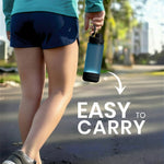 Hudson Smart Water Bottle with Hourly Reminder Chug Lid 600ml