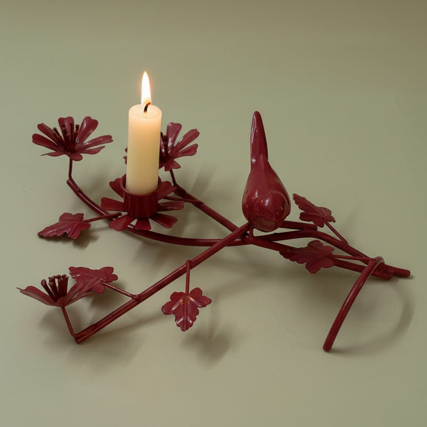 Aisha One Bird Candle Stand