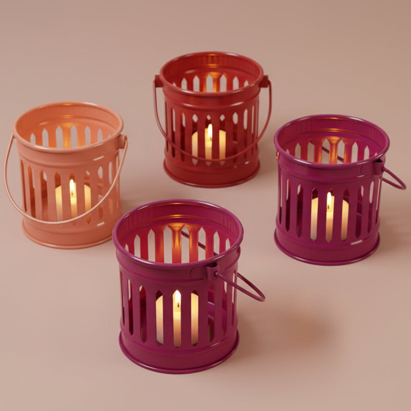 Slitty Tea Light Holder