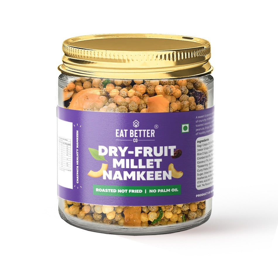 Dry Fruit Millet Namkeen Jar