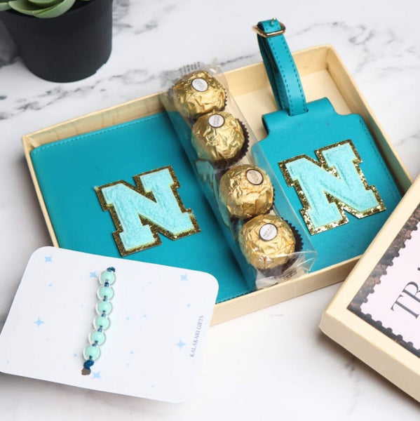 Travel Ties Personalised Rakhi Hamper