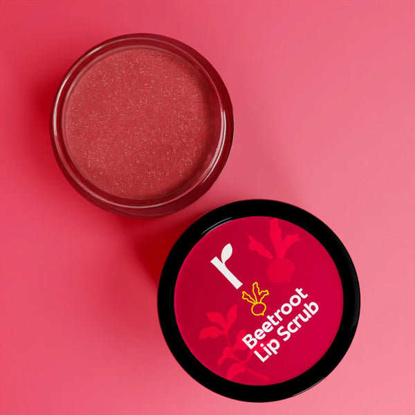 Beetroot lip scrub