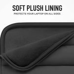 Padded Puffy Laptop Sleeve with Zip
