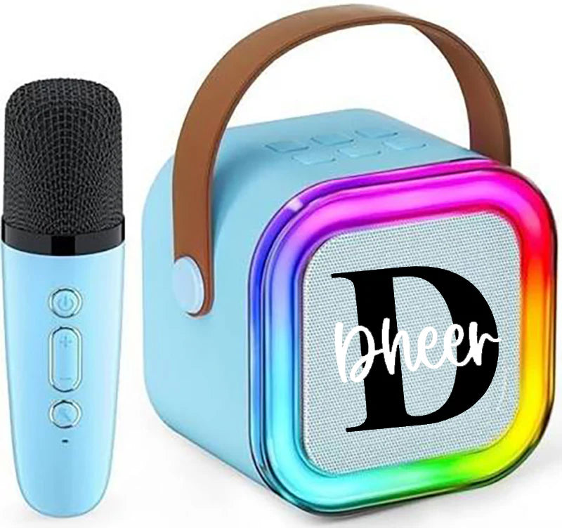 Wireless Karoke Speakers with Mic Personalised