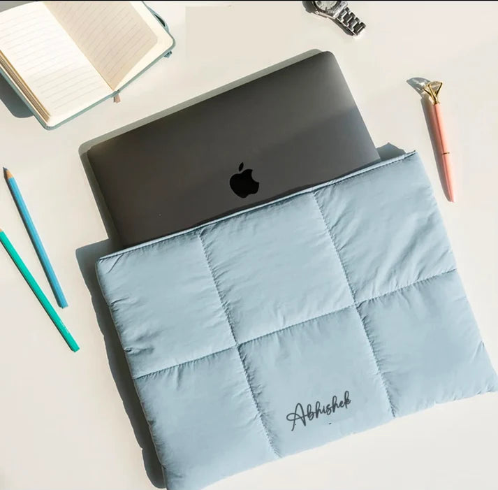 Puffy Laptop Sleeves Personalised