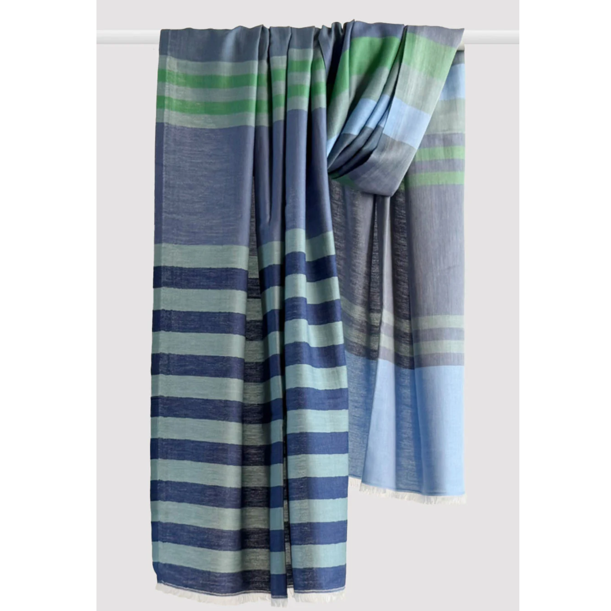 Blueberry Stripes Stole