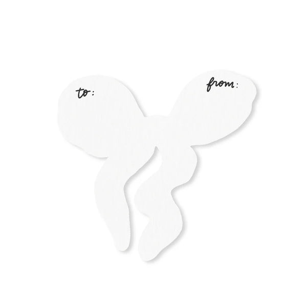 Bow Gift Tag Set of 4