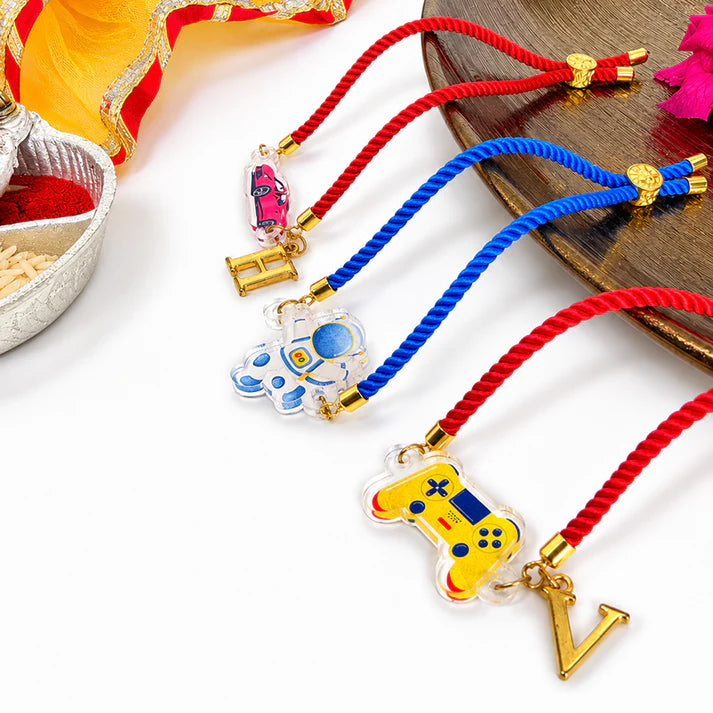 Charm Rakhi for Kids Personalized