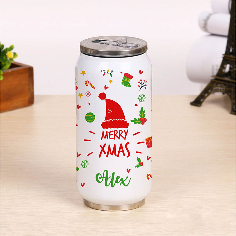 Christmas Sipper Bottle Personalised